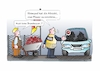 Cartoon: Brandmauer (small) by Bernd Eisert tagged grenze,beamter,kontrolle,maurer,brandmauer