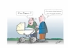 Cartoon: Geburtenquote (small) by Bernd Eisert tagged geburten,deutschland,quote,rückgängig,kinder,zukunft
