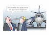 Cartoon: Pilotenstreik (small) by Bernd Eisert tagged piloten,streik,flugzeuge,manager,spritpreise,verhandlung