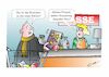Cartoon: Teurer Spaß (small) by Bernd Eisert tagged kasse,produkt,teuer,verpackung,täuschung,bezahlen