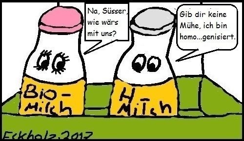 Cartoon: H-Milch... (medium) by Kritzelspacko78 tagged milch,anmache,kühlschrank,balz,flirten