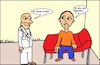 Cartoon: Sie werden sterben... (small) by Kritzelspacko78 tagged arzt,patient,leiden,siechtum,krankheit,gesundheit,sterben,tod