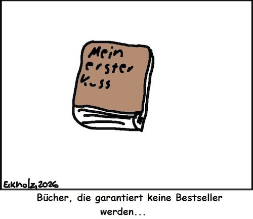 Cartoon: Buch... (medium) by Klops tagged buch