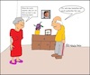 Cartoon: Geheimnis... (small) by Zeichner1978 tagged karel,gott,sänger,promi,musiker,familie,ehe,bild