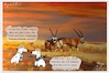 Cartoon: Oryx (small) by ChrisHolt tagged hightech,dackelsicht