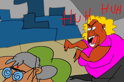 Cartoon: FAT ISSUE (medium) by shift tagged cartoon