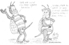 Cartoon: Bienenkoalition (small) by VoBo tagged politik,bienen,westerwelle,guido,angela,merkel,koalition,bündnis,fdp,cdu,deutschland,kanzlerin,aussenpolitik,aussenminister