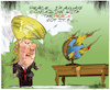 Cartoon: D.Trump (small) by Lacosteenz tagged trump