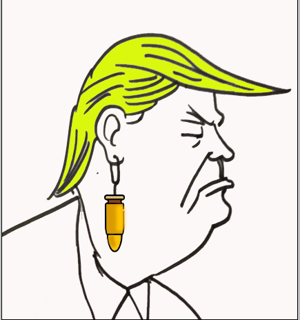 Cartoon: trump (medium) by MSB tagged trump