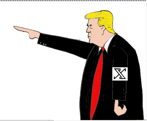 Cartoon: trump (medium) by MSB tagged trump