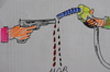 Cartoon: kan ve petrol (small) by MSB tagged kan,ve,petrol