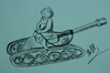 Cartoon: nasreddin hoca (small) by MSB tagged nasreddin hoca