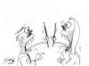 Cartoon: negosiating!! (small) by hamad al gayeb tagged talking