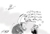 Cartoon: work strategy (small) by hamad al gayeb tagged work,strategy