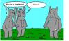 Cartoon: Elephants (small) by Aleksandr Salamatin tagged elephants,trunk