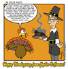 Cartoon: Thanksgiving (small) by Gopher-It Comics tagged gopherit,ambrose,turkey,thanksgiving,pilgrim