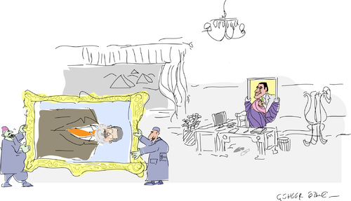 Cartoon: Arab Spring-6 (medium) by gungor tagged egypt