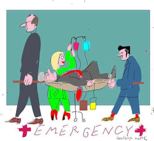 Cartoon: Battle of Keir Starmer (medium) by gungor tagged emergency,for,starmer,emergency,for,starmer