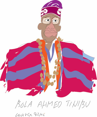 Cartoon: Bola Ahmed Tinubu (medium) by gungor tagged new,president,of,nigeria,new,president,of,nigeria