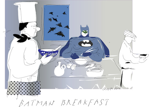 Breakfast for Batman