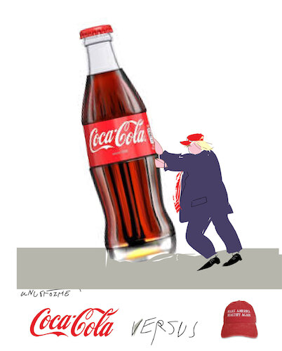 Coca Cola on the grill Coca Cola on the grill
