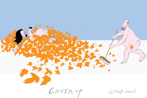 Cartoon: Cover up (medium) by gungor tagged nature