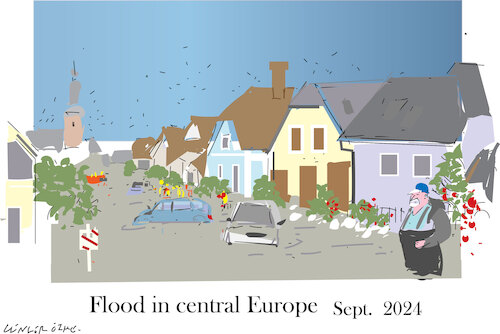 Floods hit central Europe