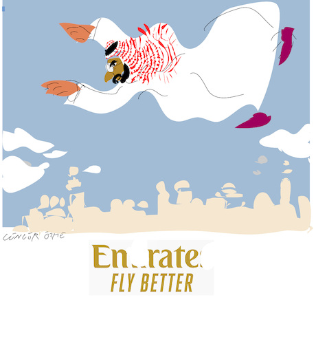 Cartoon: Fly better (medium) by gungor tagged flying,flying