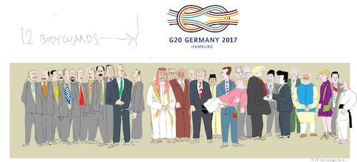Cartoon: G32 (medium) by gungor tagged germany
