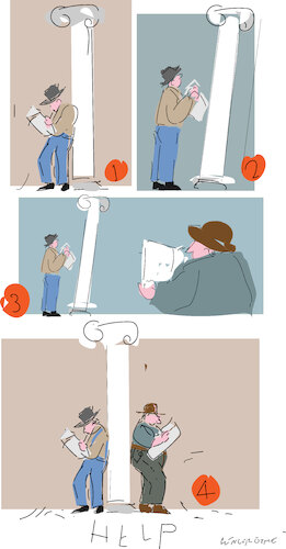 Cartoon: Help like a help (medium) by gungor tagged helping,hand,help,helping,hand