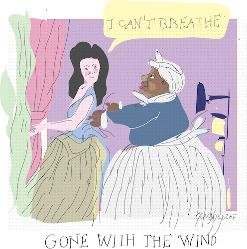 Cartoon: I can not Breathe (medium) by gungor tagged racism,racism