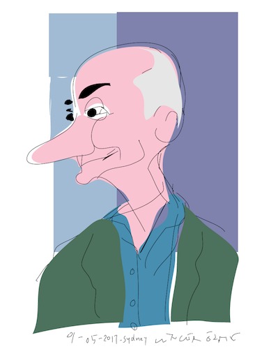 Cartoon: Jeff Bezos (medium) by gungor tagged usa