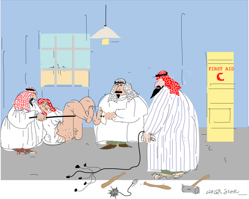 Cartoon: Journalist-3 (medium) by gungor tagged newspaper