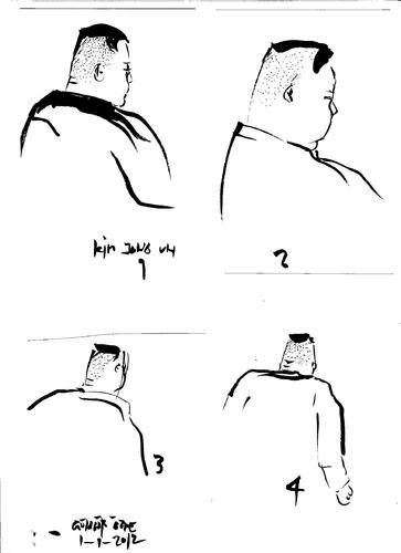 Cartoon: Kim jong un-2 (medium) by gungor tagged north,korea