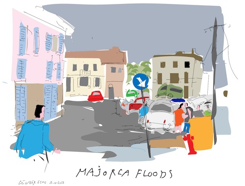 Cartoon: Majorca (medium) by gungor tagged spain