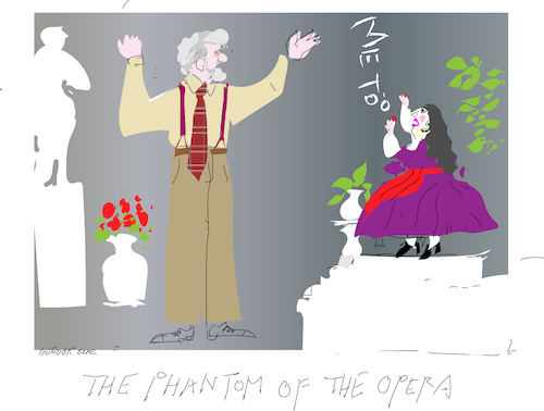 Cartoon: Me too at the Opera (medium) by gungor tagged oper,oper