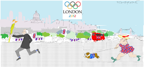 Cartoon: Olympic (medium) by gungor tagged london2012