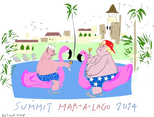 Rendez -vous at Mar-a-Lago