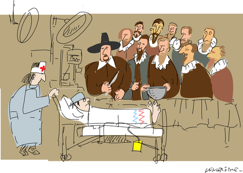 Cartoon: Surgery (medium) by gungor tagged hospital