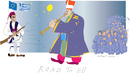 The Pied Piper at EU Border