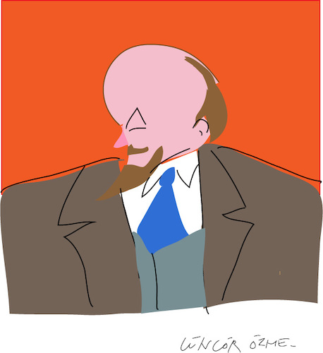 Cartoon: V.Lenin (medium) by gungor tagged russia