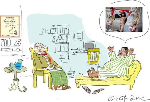 Cartoon: Worry-10 (medium) by gungor tagged egypt