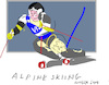 Cartoon: Alpine skiing (small) by gungor tagged winter,olymplcs,2026