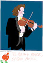 Cartoon: Andre Rieu (small) by gungor tagged andre,rieu,and,his,music