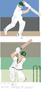 Cartoon: Aussie s summer cricket (small) by gungor tagged summer,cricket,in,australia