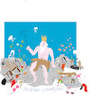 Cartoon: God of the sea (small) by gungor tagged god,of,the,sea
