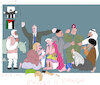 Cartoon: Ground zero in Middle East (small) by gungor tagged enough,is,in,middle,east