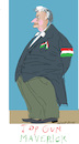 Cartoon: Hungary PM Viktor Orban (small) by gungor tagged viktor,orban,speech