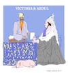 Cartoon: Queen Victoria (small) by gungor tagged history