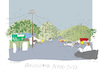 Cartoon: Queensland flood  2022 (small) by gungor tagged queensland,flood,2022